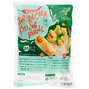 DF Vårrull Sriracha m/kylling SC, 50g x 20 stk /10