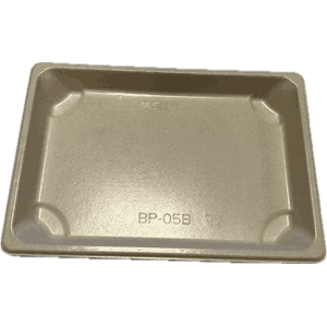 Bagasse, Sushibox 10 bit,BP-05 BASE 600stk PE, lokk 27006