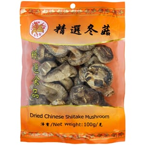 Shiitake dried mush, 100g / 30
