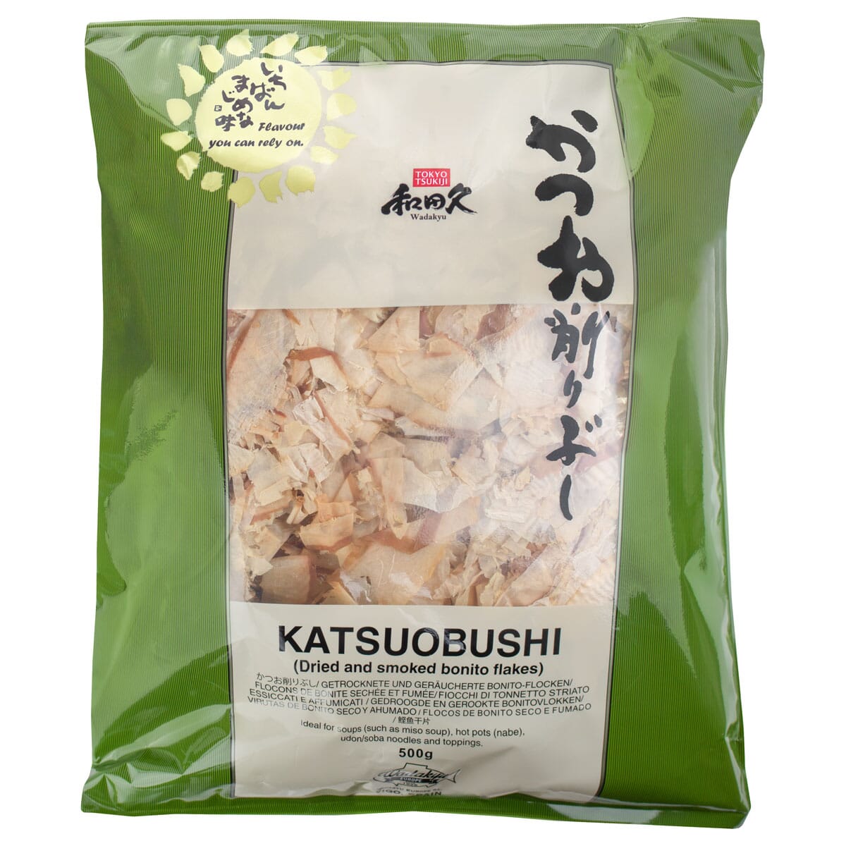 Du katsuobushi (bonite séchée et fumée flocons) - 500 g