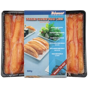 Kanimi crab legs, Fishermans, 500g / 10