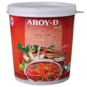 Thai Red Curry paste, Aroy-D, 400g / 12