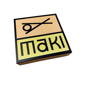 Sushiboks "Umai" MAKI 275x275x50mm 30stk