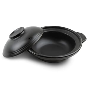 Clay Pot, 7,5" /24 (Svart)