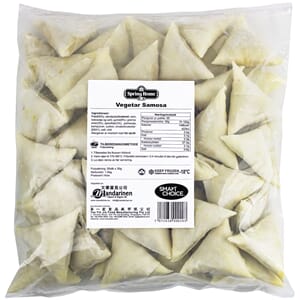 DF Vegetable Samosa Jumbo Spring Home 30g x50stk x4