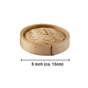 Lokk til Bamboo steamer 5" /100