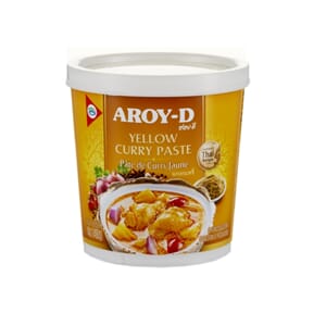 Thai Yellow Curry Paste, Aroy-D, 400 g /12