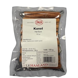Kanelstang (Cassia), 8cm, 100 g / 30